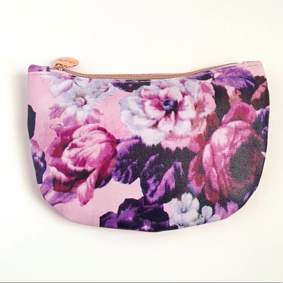 Ipsy Wild Blooms Glam Cosmetic Clutch Bag - Picture 2 of 7